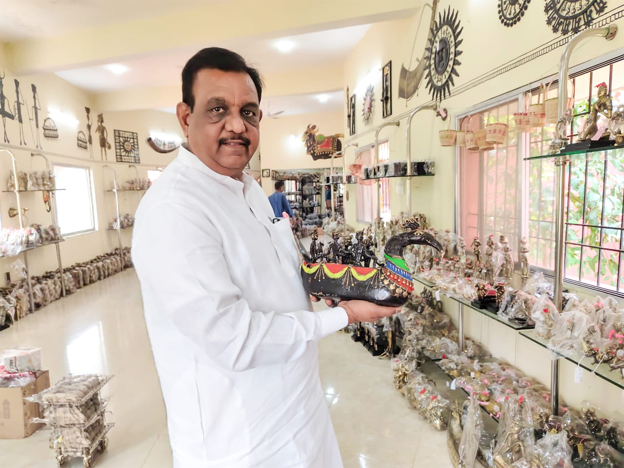 Bastar iron sculpture